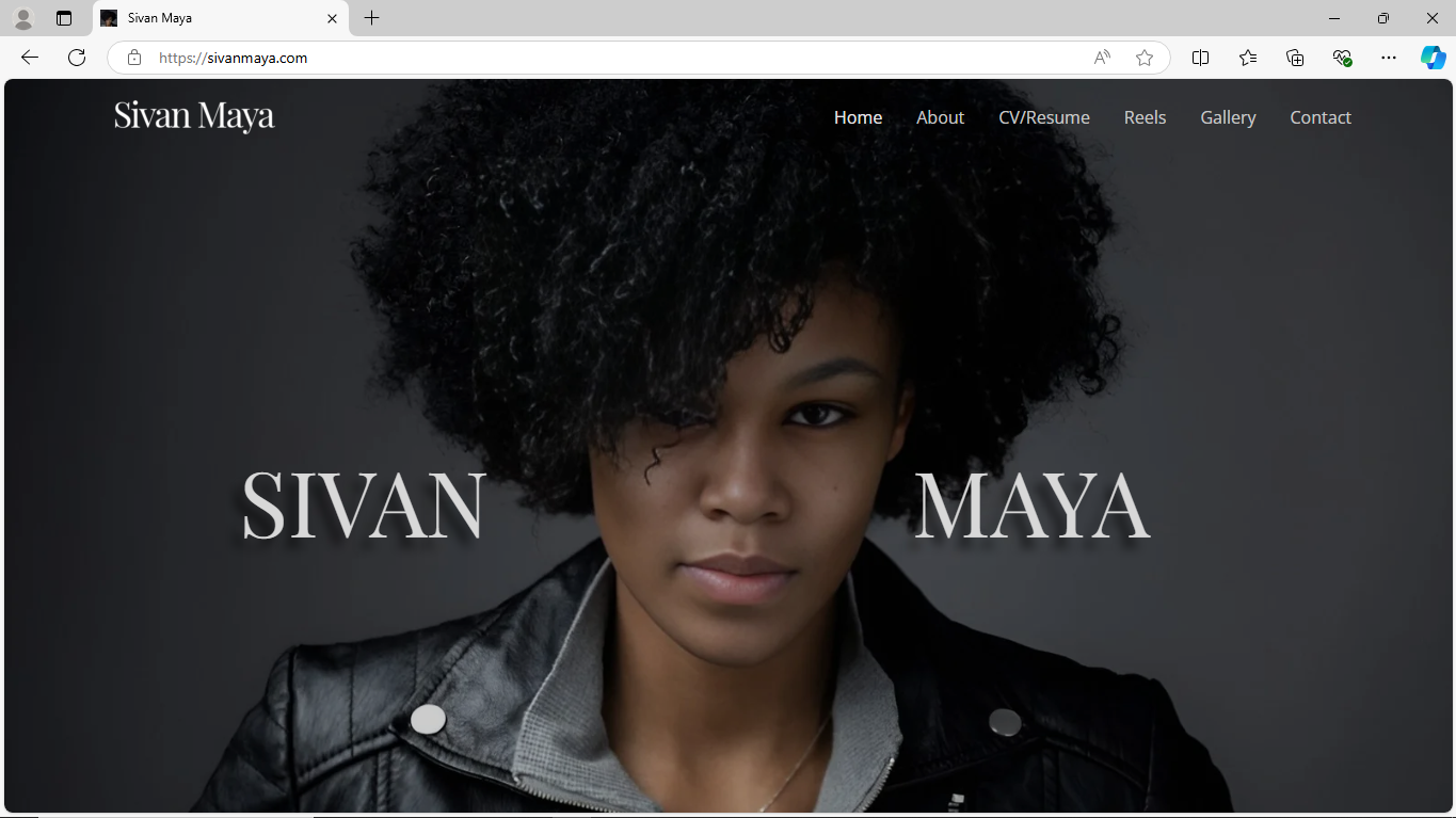 Sivan Maya Website