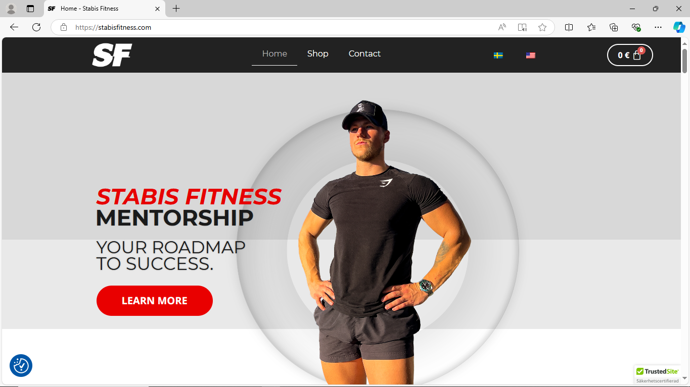 Stabis Fitness Website